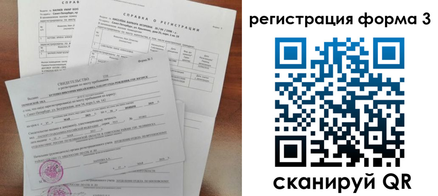 временная регистрация недорого в Верещагино